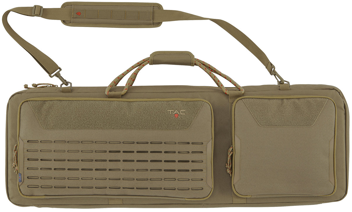 Tac Six Squad Tactical Rifle Case 38 Inch Coyote 600D Polyester