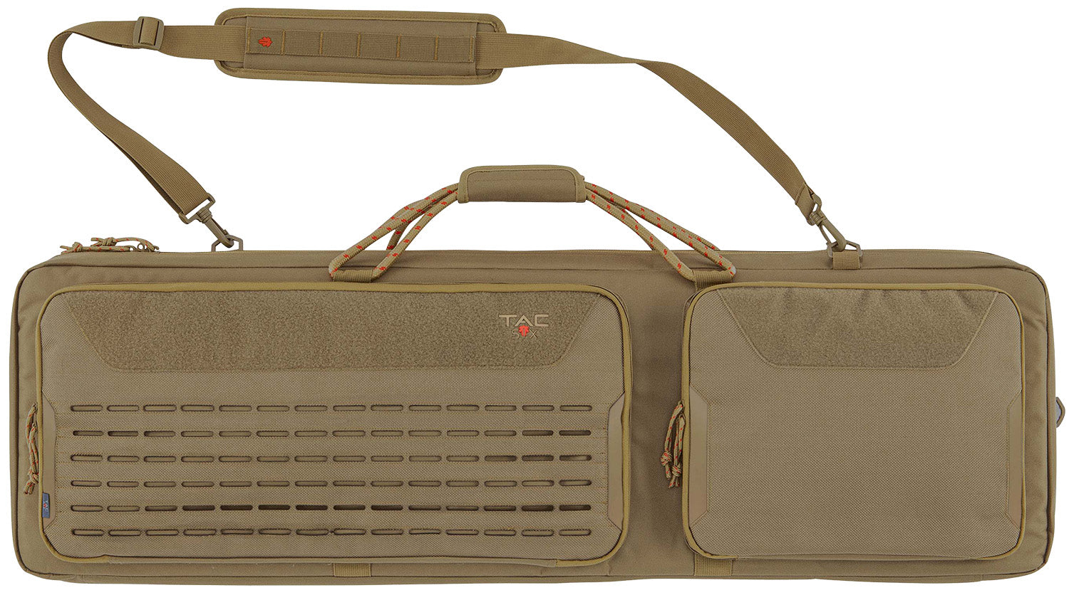 Tac Six Squad Tactical Rifle Case 42 Inch Coyote 600D Polyester