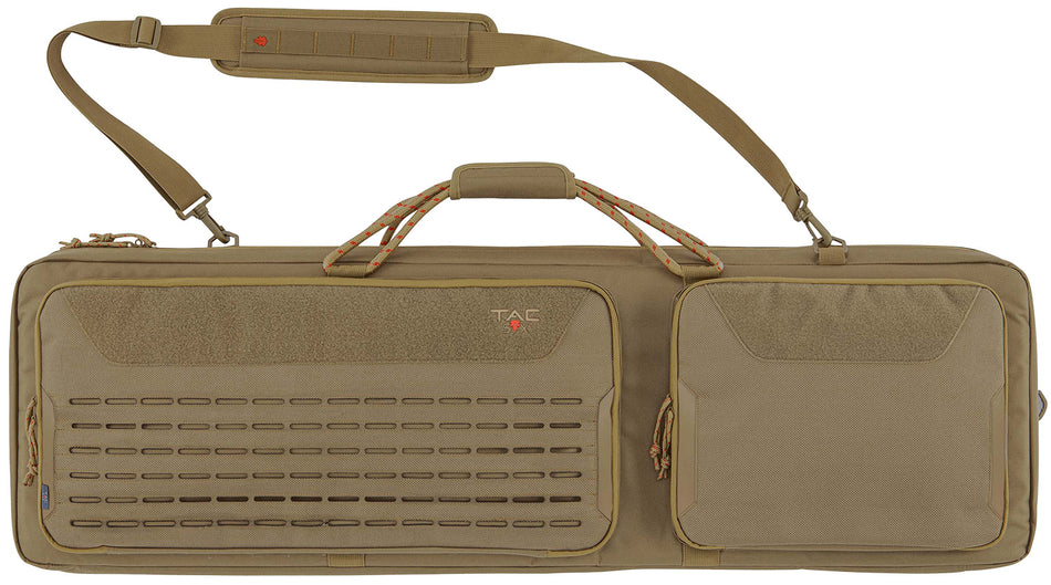 Tac Six Squad Tactical Rifle Case 42 Inch Coyote 600D Polyester
