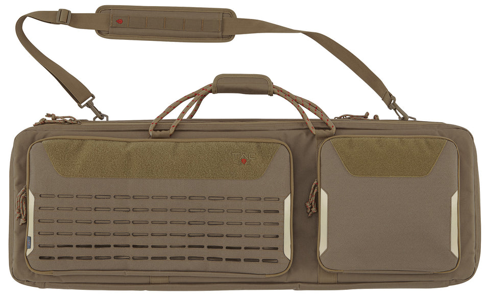 Tac Six Unit Dual Tactical Rifle Case 38 Inch Coyote Polyester