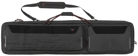 Tac Six Unit Dual Tactical Rifle Case 55 Inch Black 600D Polyester