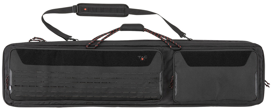 Tac Six Unit Dual Tactical Rifle Case 55 Inch Black 600D Polyester