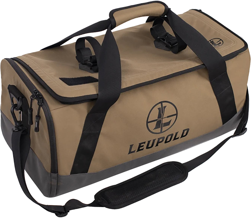 Leupold 182402 Tan/Black Nylon Optics Go Gear Duffle 21 Inch