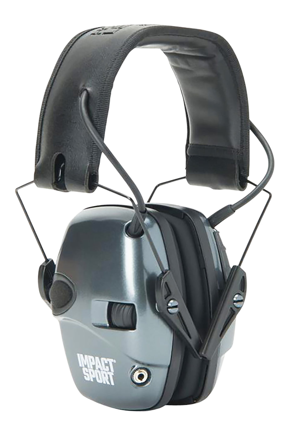 Howard Leight R02532 Impact Sport 22 dB Electronic Earmuff Over the Head Gray/Black Small Size