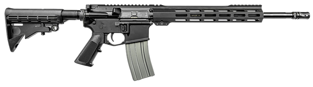 UnBranded UAR-F .223 Wylde Rifle, 16" Barrel, Black Nitride Finish, Collapsible Stock