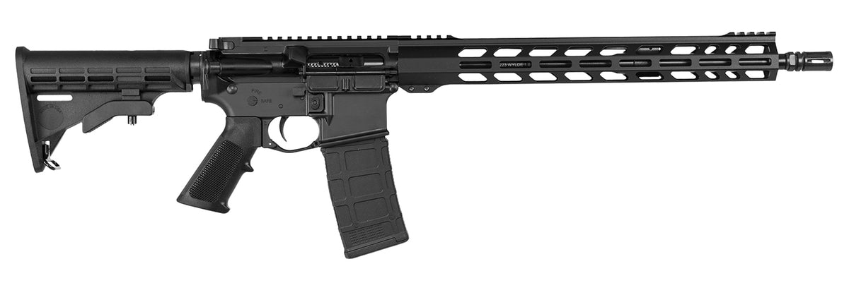 UnBranded UAR-F .223 Wylde Rifle, 16" Barrel, 15" M-Lok Handguard, Black Nitride Finish