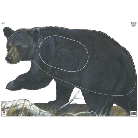 Maple Leaf NFAA Group 1 Bear Animal Round Target Face