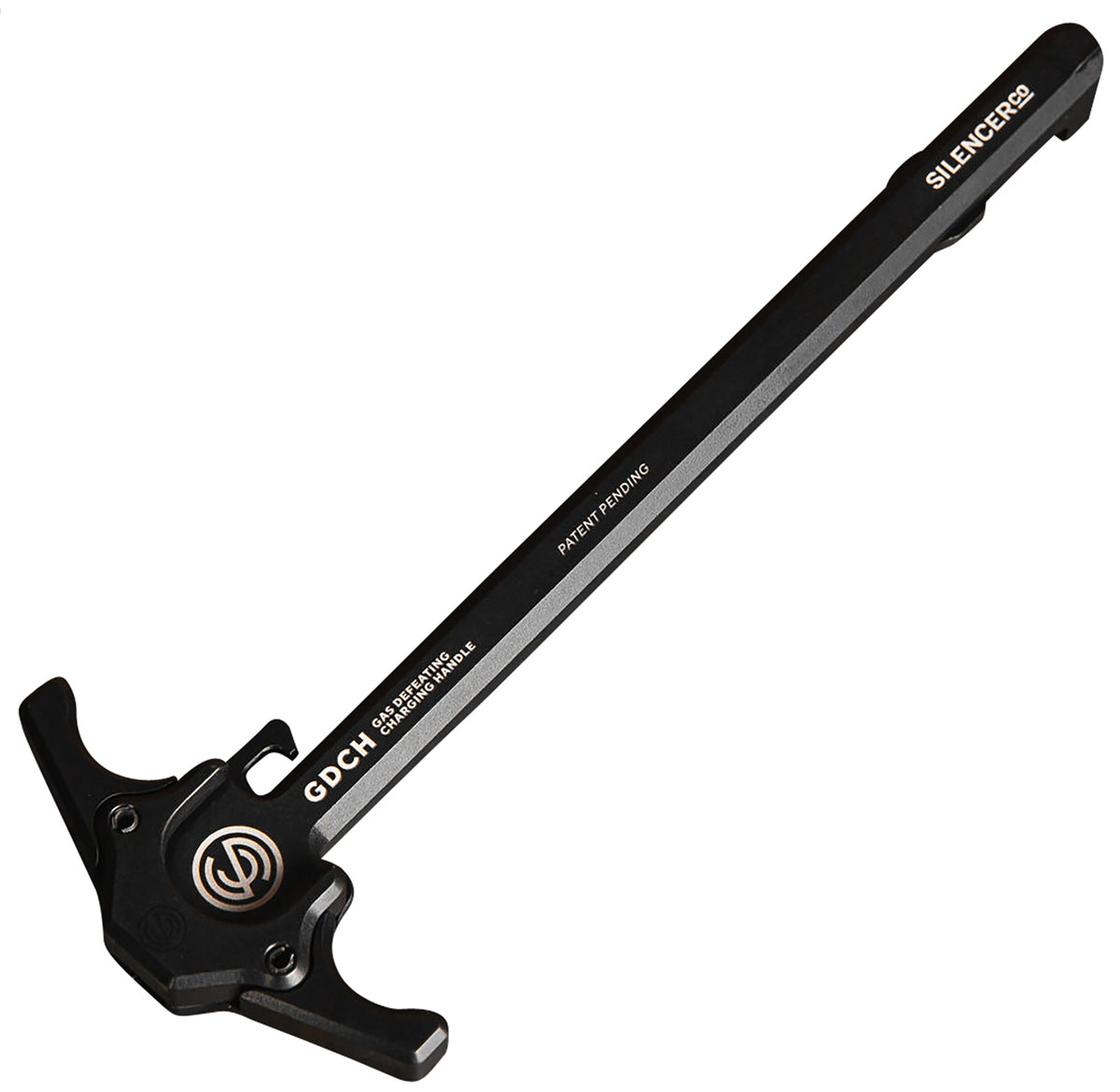 SilencerCo AC5062 Ambidextrous Gas Defeating Charging Handle Black Anodized Aluminum for AR-15