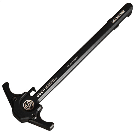 SilencerCo AC5062 Ambidextrous Gas Defeating Charging Handle Black Anodized Aluminum for AR-15