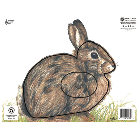 Maple Leaf NFAA Animal Round Group 4 Rabbit Target