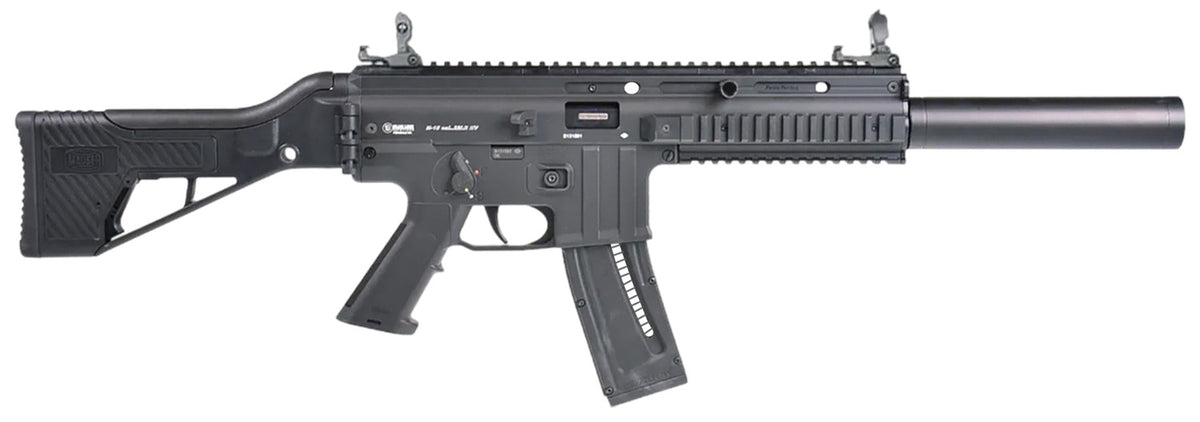 Mauser Rimfire 4150018 M-15 SD Full Size 22 LR 22+1 16.50" Black Black Steel Receiver Side Folding w/Adj Cheekrest Black Synthetic Stock Right Hand