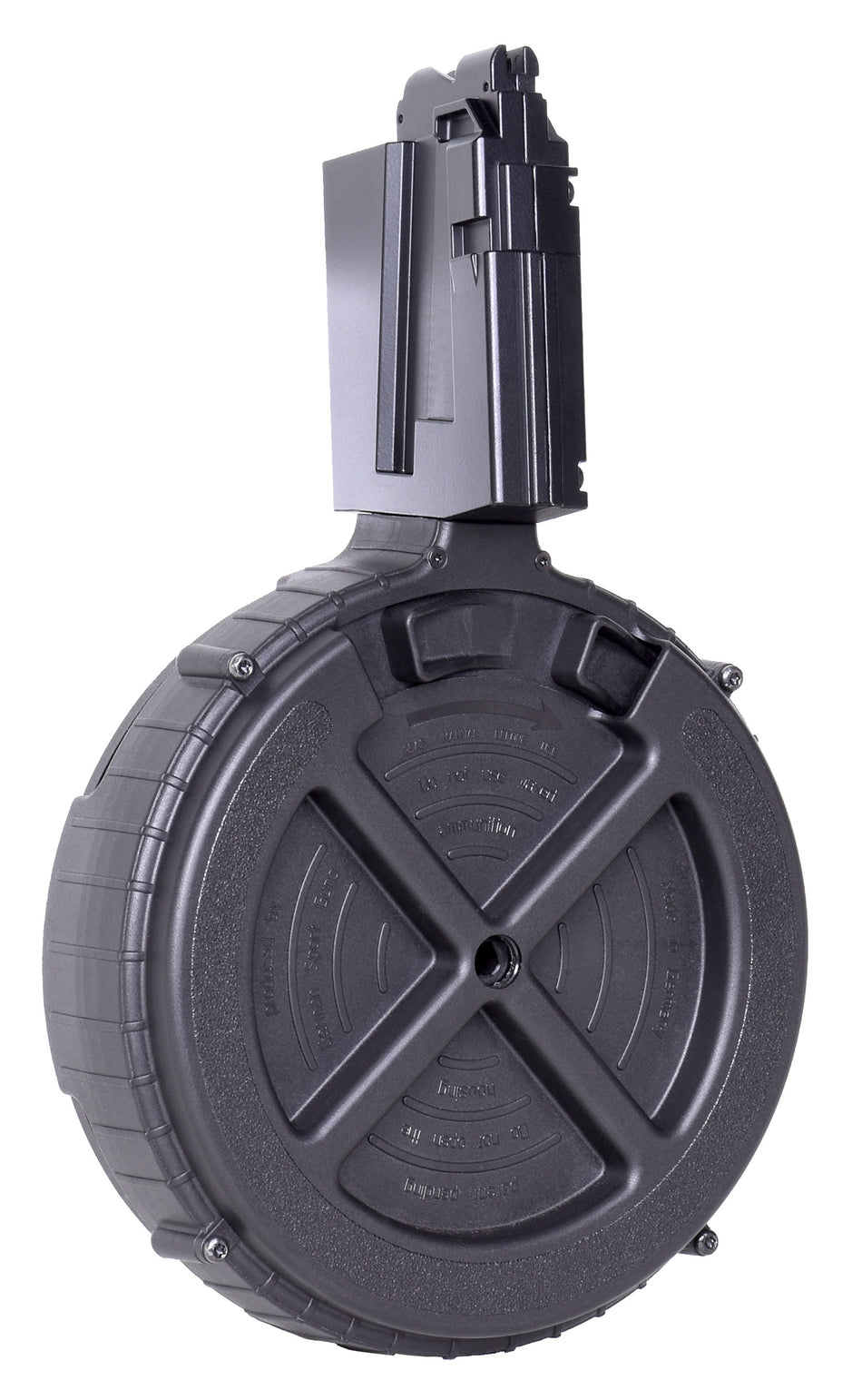 Mauser Rimfire 4150104 .22 LR 110rd Drum Magazine for M-15 Black Polymer