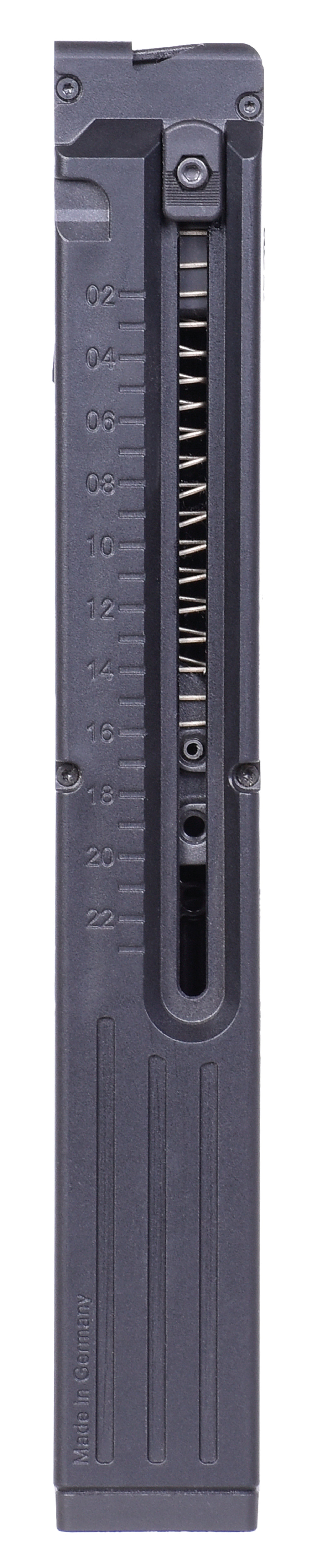 Mauser Rimfire 4400013 .22 LR 23rd Magazine for MP40 Black Polymer