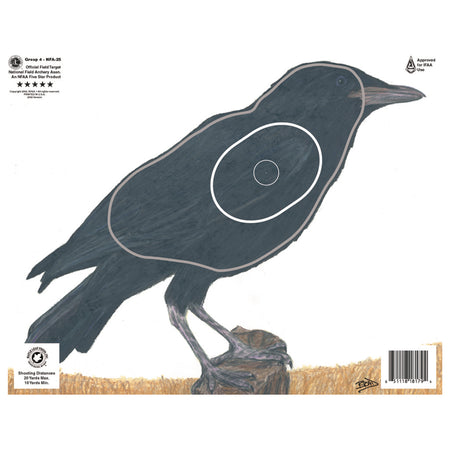 Maple Leaf NFAA Animal Round Group 4 Crow Target