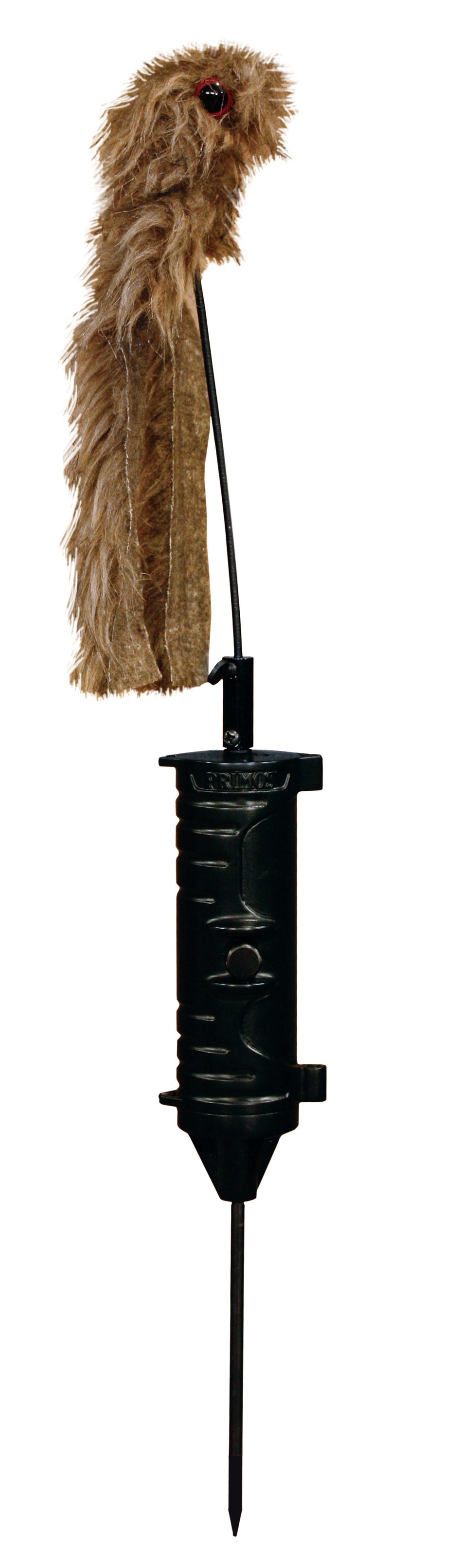 Primos 62704 Sit & Spin Decoy with Stop & Go Motion, Black/Brown