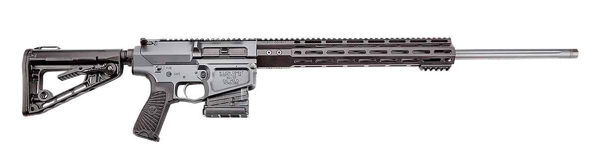Wilson Combat SS-65CF24 Sniper Rifle 6.5 Creedmoor 24" Fluted Barrel - Black