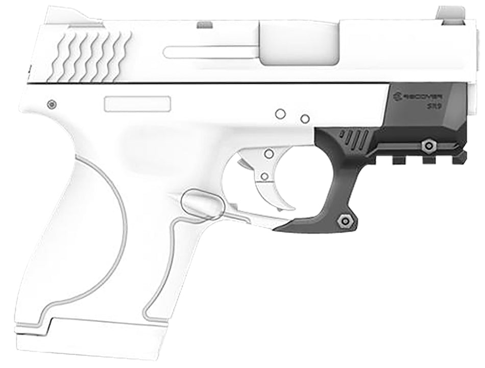 Recover Tactical SHR901 Smith and Wesson Shield Accessory Rail Adapter, Black