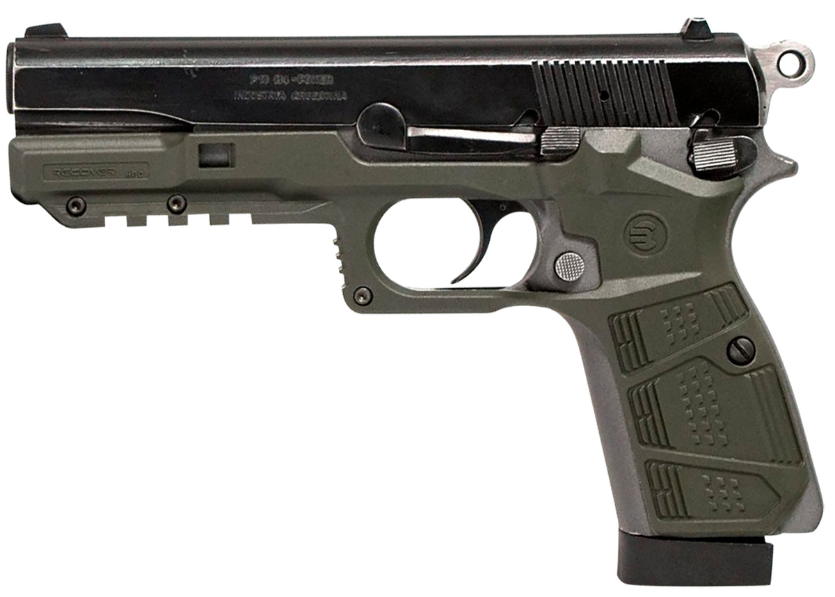 Recover Tactical HPC03 Browning Hi-Power OD Green Polymer Grip Rail System