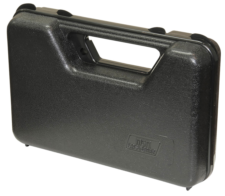 MTM Case-Gard 803R Compact Handgun Case Black Polypropylene w/ Foam Padding & Snap Latches