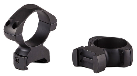 Konus 7402 Steel Riflescope Rings 1" Low Matte Black Weaver Picatinny Mount 0 MOA