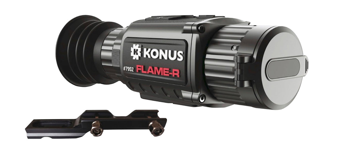 Konus Flame-R 7952 Thermal Rifle Scope 2.5-20x 256x192 Multi Reticle Black Wi-Fi