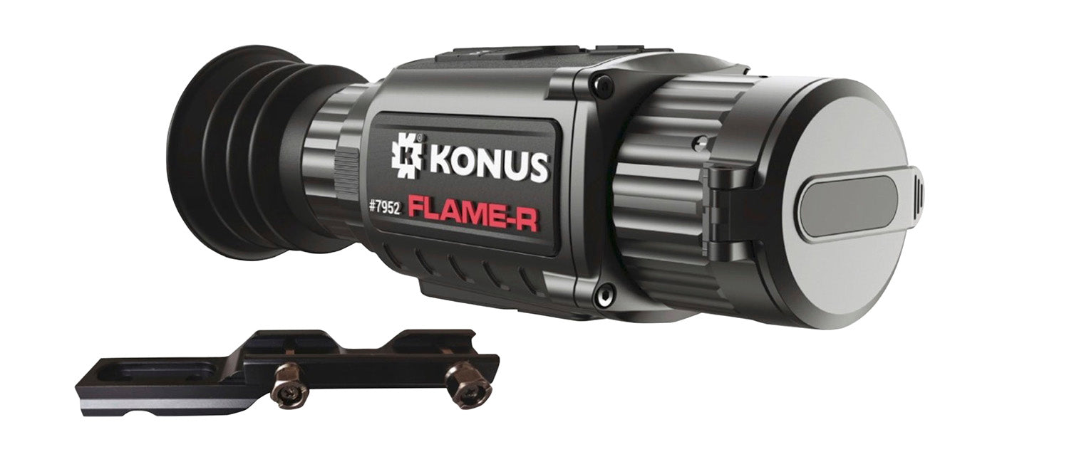 Konus Flame-R 7952 Thermal Rifle Scope 2.5-20x 256x192 Multi Reticle Black Wi-Fi