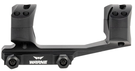 Warne XSKEL34TW 34mm X-SKEL Gen 2 MSR Cantilever Scope Mount and Ring Combo Black Anodized