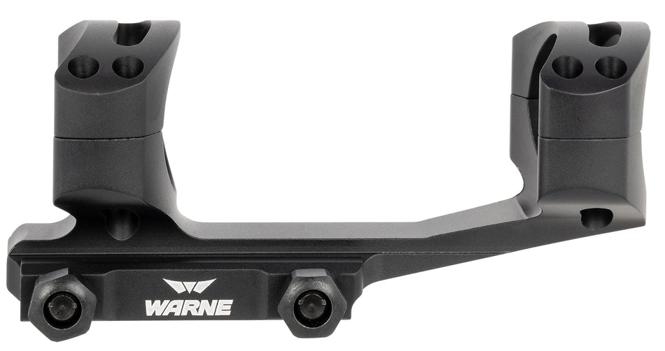 Warne XSKEL34TW 34mm X-SKEL Gen 2 MSR Cantilever Scope Mount and Ring Combo Black Anodized