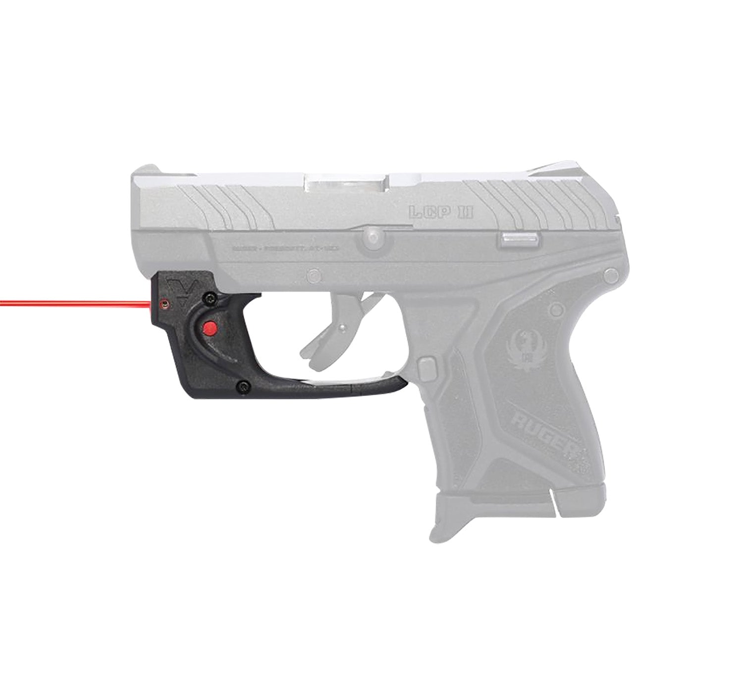 Viridian E-Series 9120007 Red Laser Sight Ruger LCP II Ambidextrous On/Off Trigger Guard Black