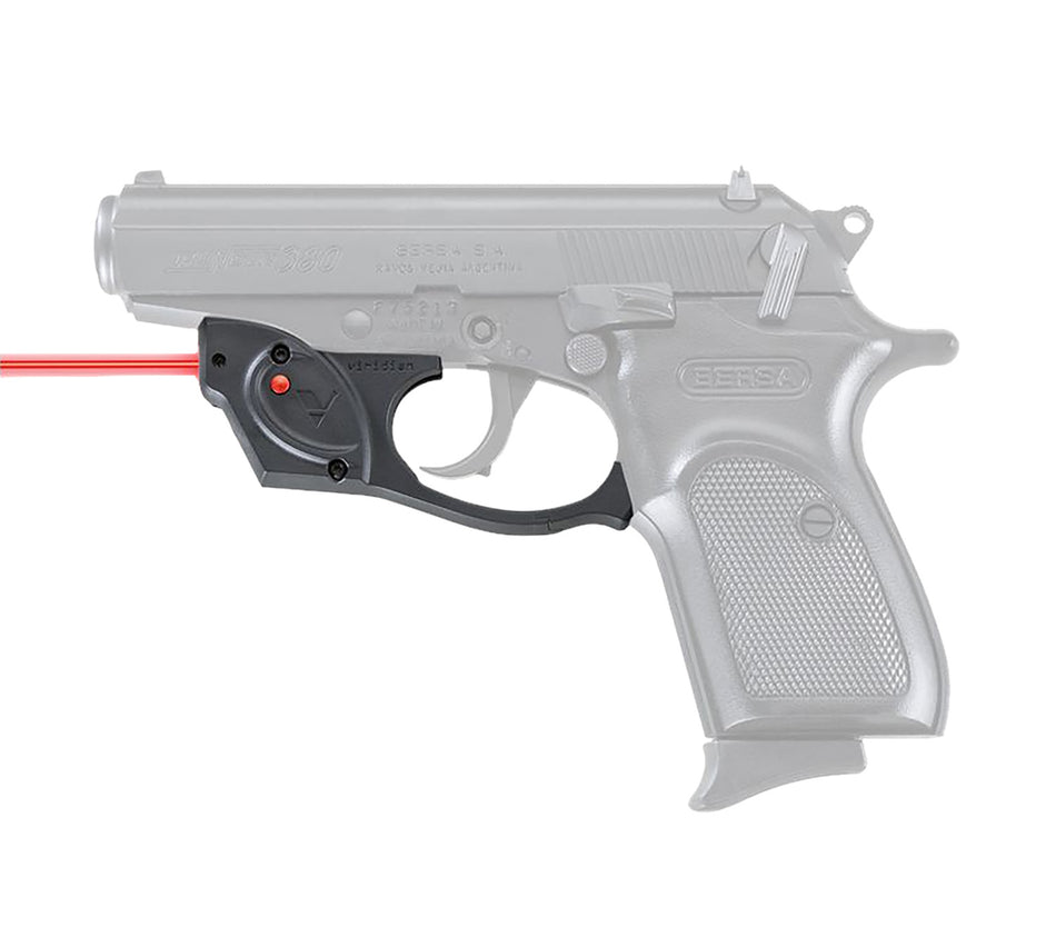 Viridian E-Series 9120006 Red Laser Sight Bersa Thunder 380 Ambidextrous On/Off Black