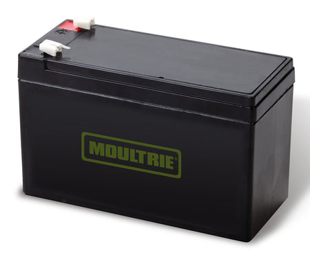 Moultrie MCA13093 12 Volt Rechargeable Battery for Ranch Series Feeders Black