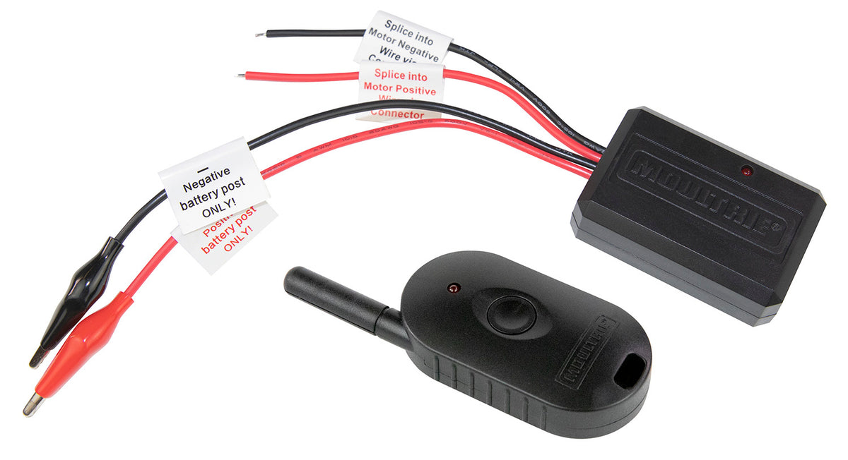 Moultrie MFHP53863 Wireless Remote Feeder Activator for Fish Feeders and Game Feeders Black