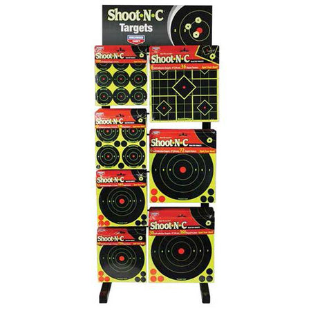 B/C Shoot-N-C SNC-PD Pro Target Assortment Display 78/PK