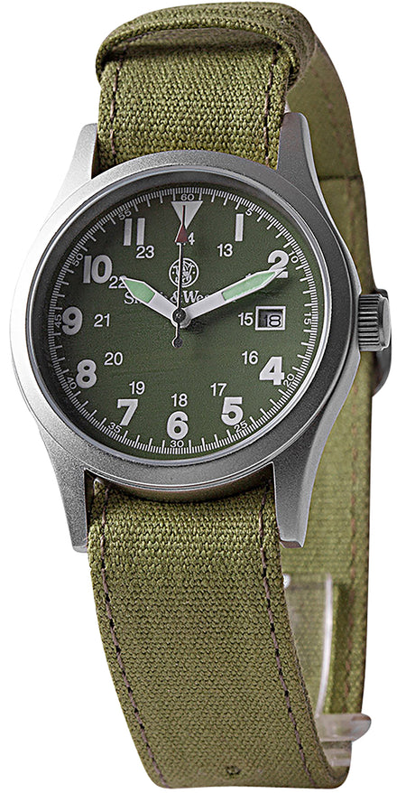 S&W SWW1464OD Men's Military Watch in Olive Drab Green