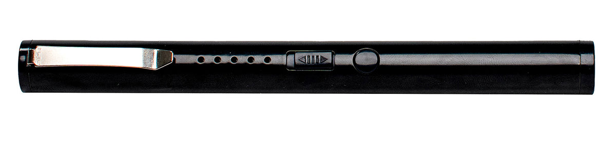 Uzi Accessories Stun Pen Black Aluminum Safety Switch Built-In Battery