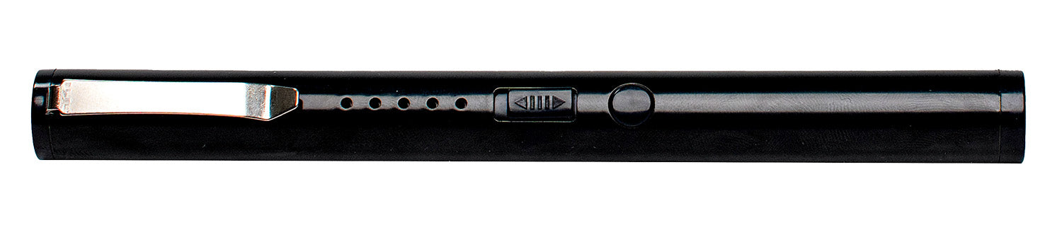 Uzi Accessories Stun Pen Black Aluminum Safety Switch Built-In Battery