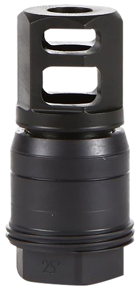 Sig Sauer SL55612X2825DEGM Clutch-Lok QD Muzzle Brake for 5.56mm 1/2-28 Threads 25° Taper