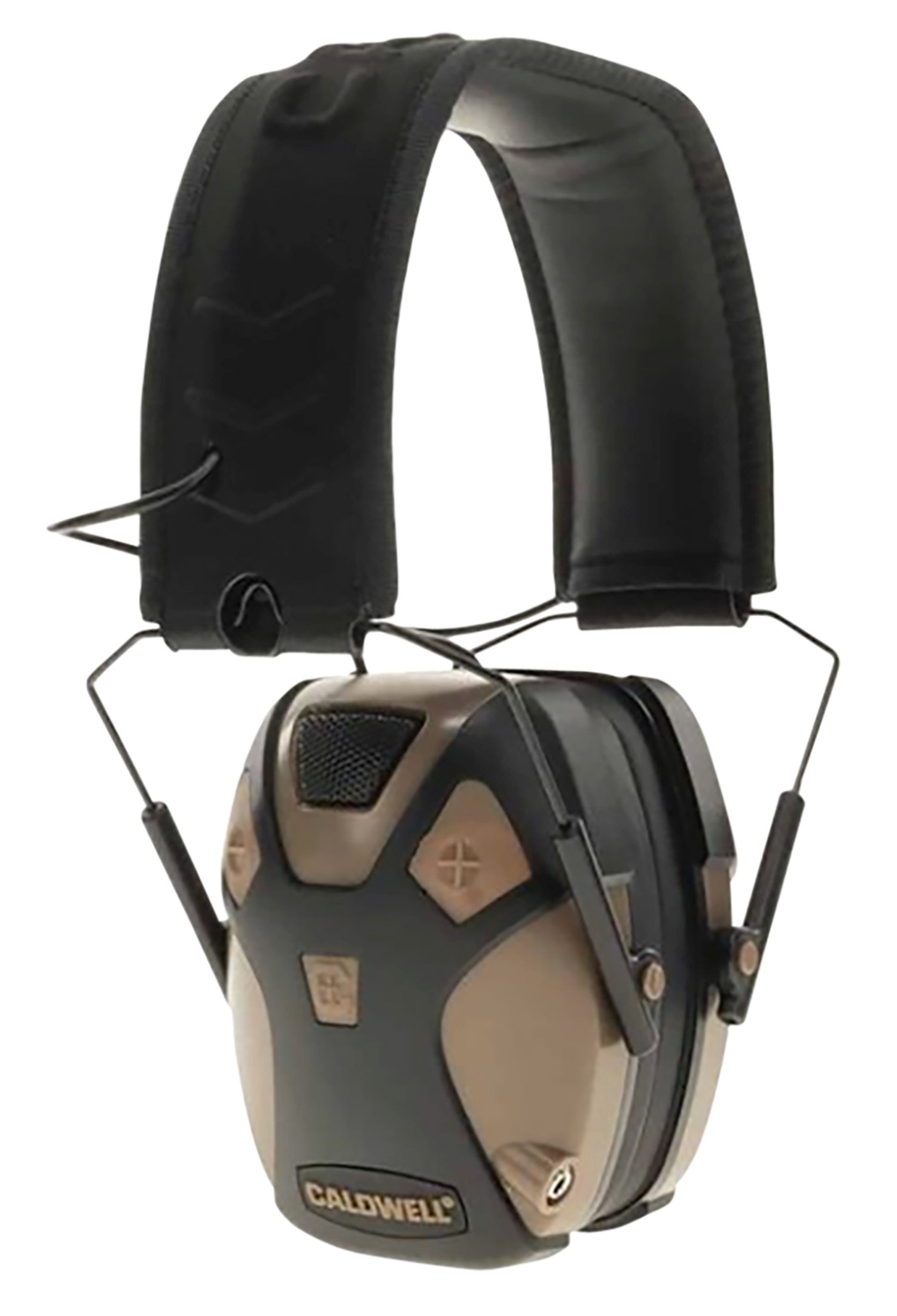Caldwell 1099603 E-Max Pro Electronic Hearing Muff 23dB NRR Flat Dark Earth/Black