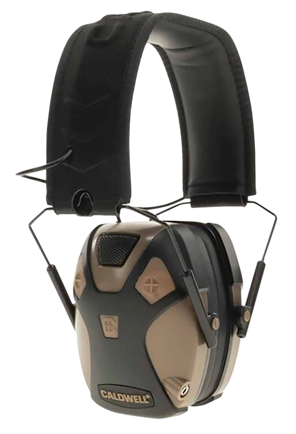 Caldwell 1099603 E-Max Pro Electronic Hearing Muff 23dB NRR Flat Dark Earth/Black