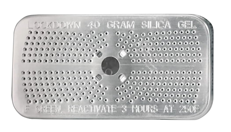 Lockdown 222555 40g Silver Silica Gel Vault Moisture Absorber Rechargeable