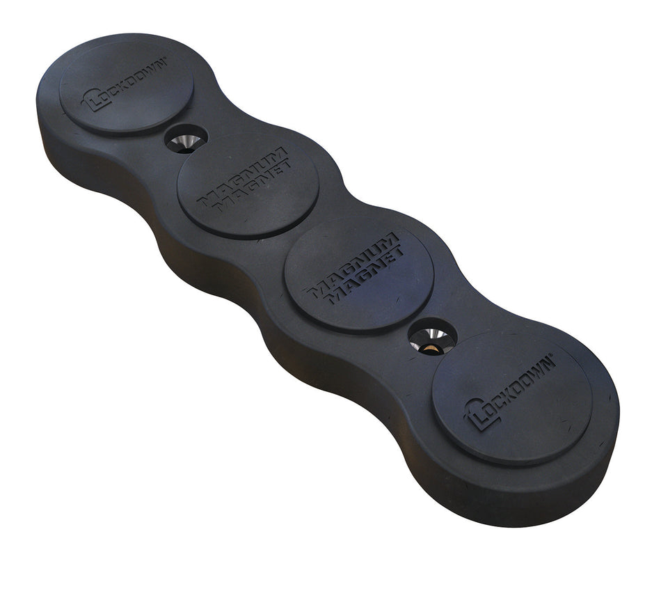 Lockdown 1097608 Heavy-Duty Gun Storage Magnum Magnet Black Metal Handgun/Rifle/Shotgun