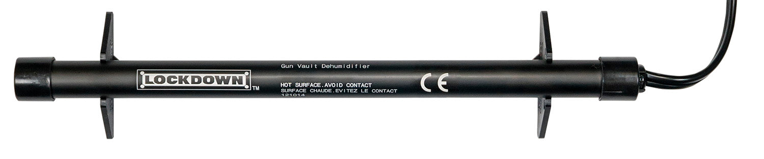 Lockdown 1071006 12" Black Electric Dehumidifier Rod 110 Volt Gun Safe