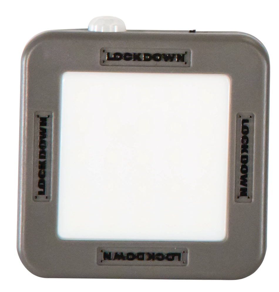 Lockdown 222008 Cordless Motion-Sensor Vault Light 25 LED Gray White 2 Pack