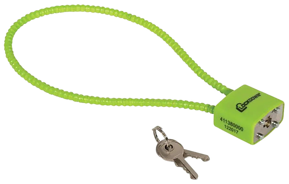 Lockdown 399390000 Keyed Universal Firearm Cable Lock 11 Inch