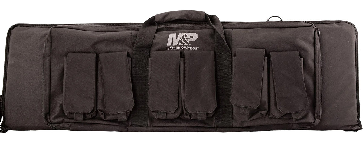 M&P Accessories 110025 Pro Tac 42-Inch Gun Case Black Nylon with 6 Mag Pouches