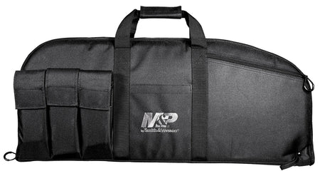M&P Accessories 110016 Duty Series 45-Inch Rifle/Shotgun Case Black 5 Mag Pouches