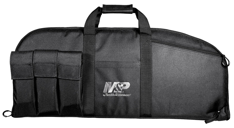 M&P Accessories 110016 Duty Series 45-Inch Rifle/Shotgun Case Black 5 Mag Pouches