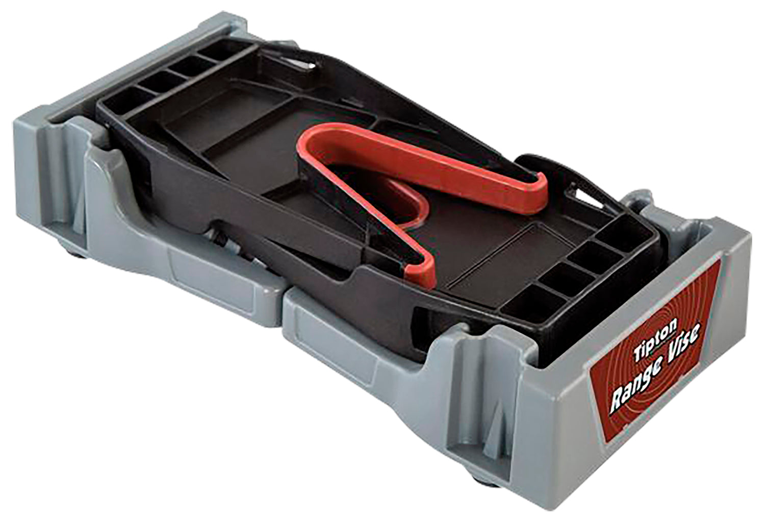 Tipton Compact Range Vise Collapsible 11.25"-17.75" Black/Gray Solvent-Resistant Nylon