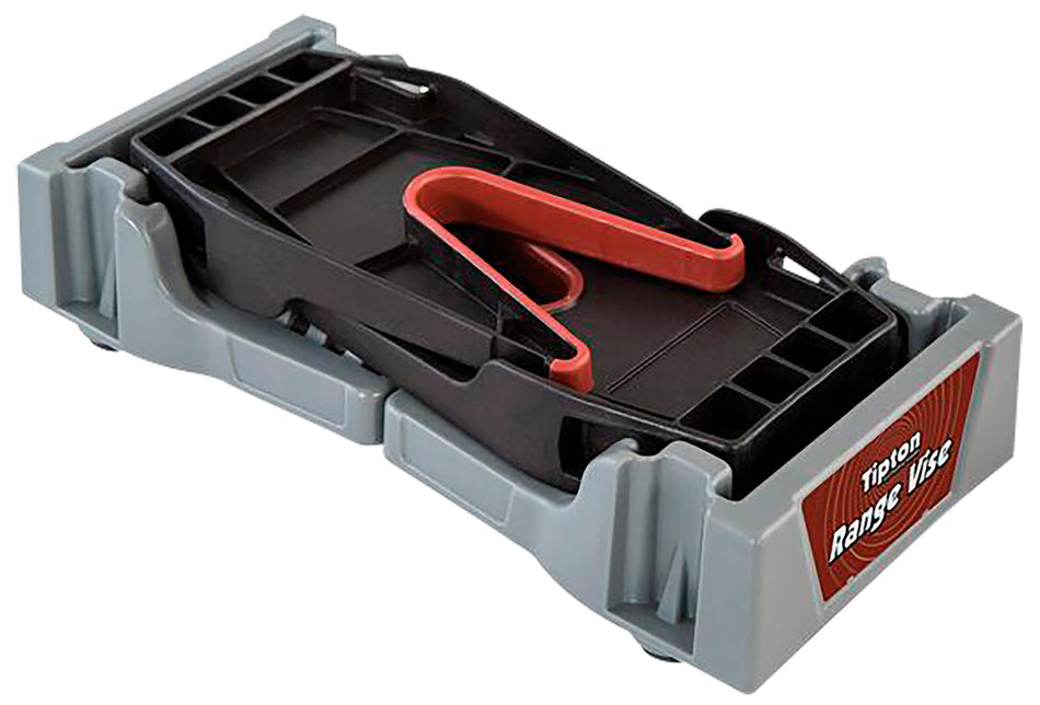 Tipton Compact Range Vise Collapsible 11.25"-17.75" Black/Gray Solvent-Resistant Nylon