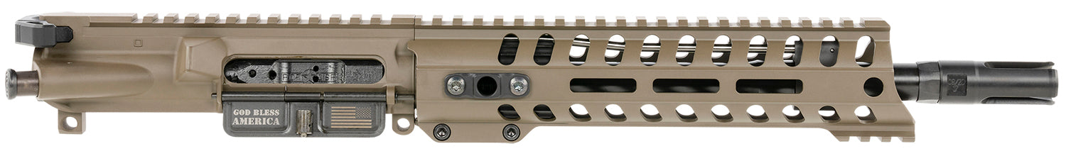 Patriot Ordnance Factory Minuteman Upper Assembly 5.56 NATO 10.50" Nitride Barrel Patriot Brown Anodized 9" M-LOK